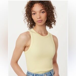 Sleeveless Frank & Oak Ribbed Knit Top